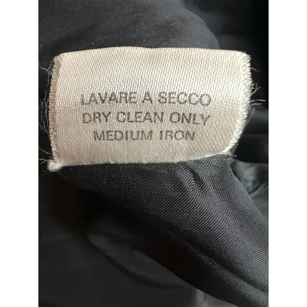Luciano Barbera Black Jacket for Bergdorf Goodman Sz 42 100% Wool Made in Italy - Picture 12 of 15